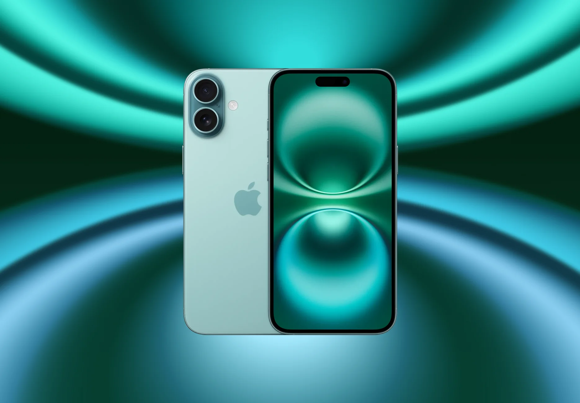 Смартфон Apple iPhone 16 Plus / 128 ГБ / Nano SIM + eSIM / Бирюзовый