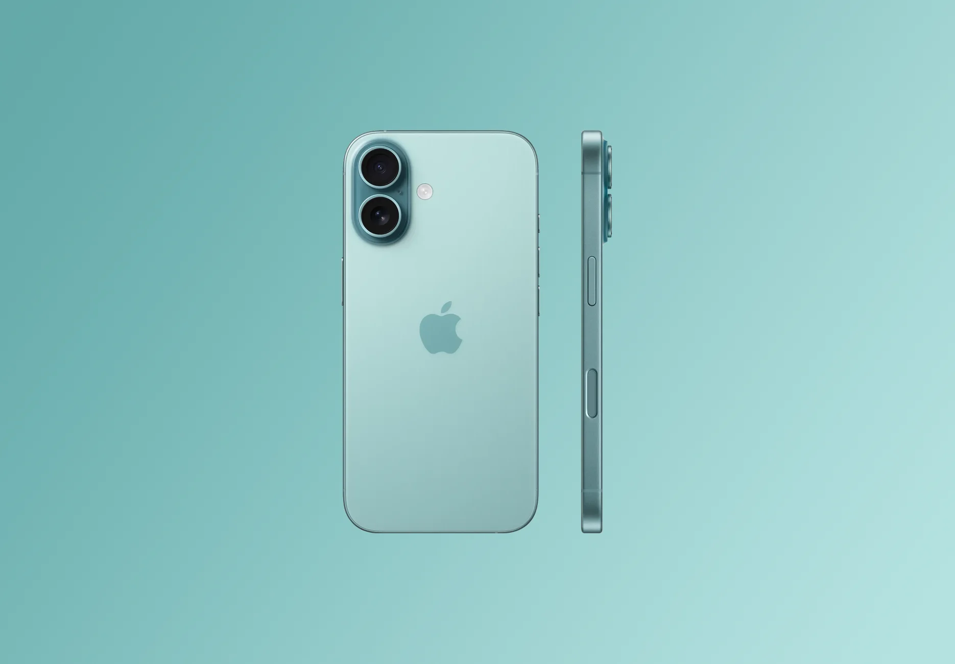 Смартфон Apple iPhone 16 / 512 ГБ / Nano SIM + eSIM / Бирюзовый