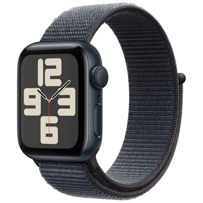 Смарт-часы Apple Watch SE 2 2024 / GPS / 40 мм / Темно-синий / Sport Loop / Черный