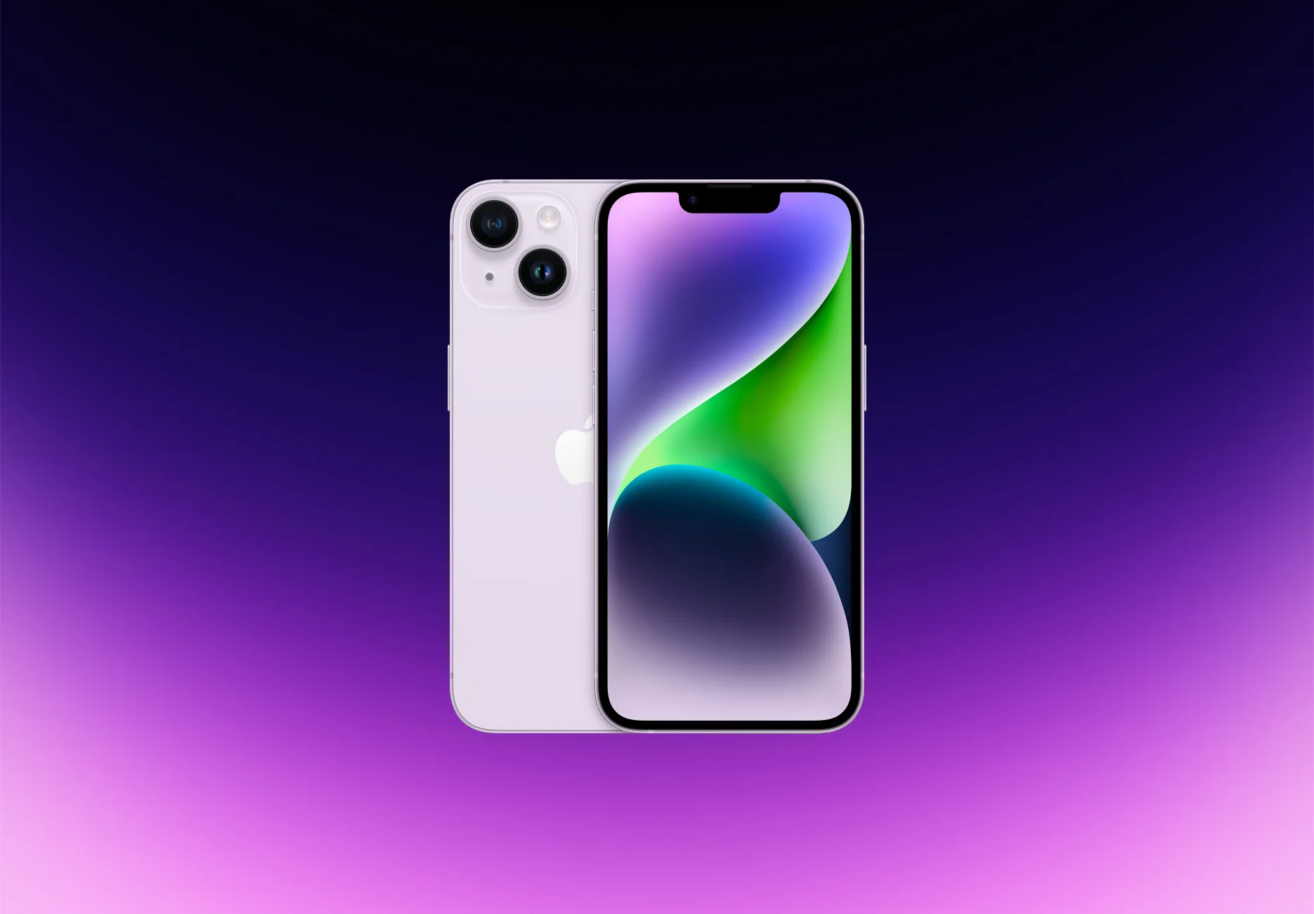 Смартфон Apple iPhone 14 / 512 ГБ / Nano SIM + eSIM / Фиолетовый