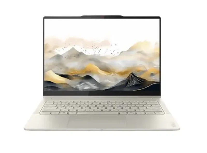 Ноутбук Lenovo Yoga 14 AI 2025 / Ultra 7 258V / 32 ГБ / 1 ТБ / OLED / Touch Screen / 360° / Золотой