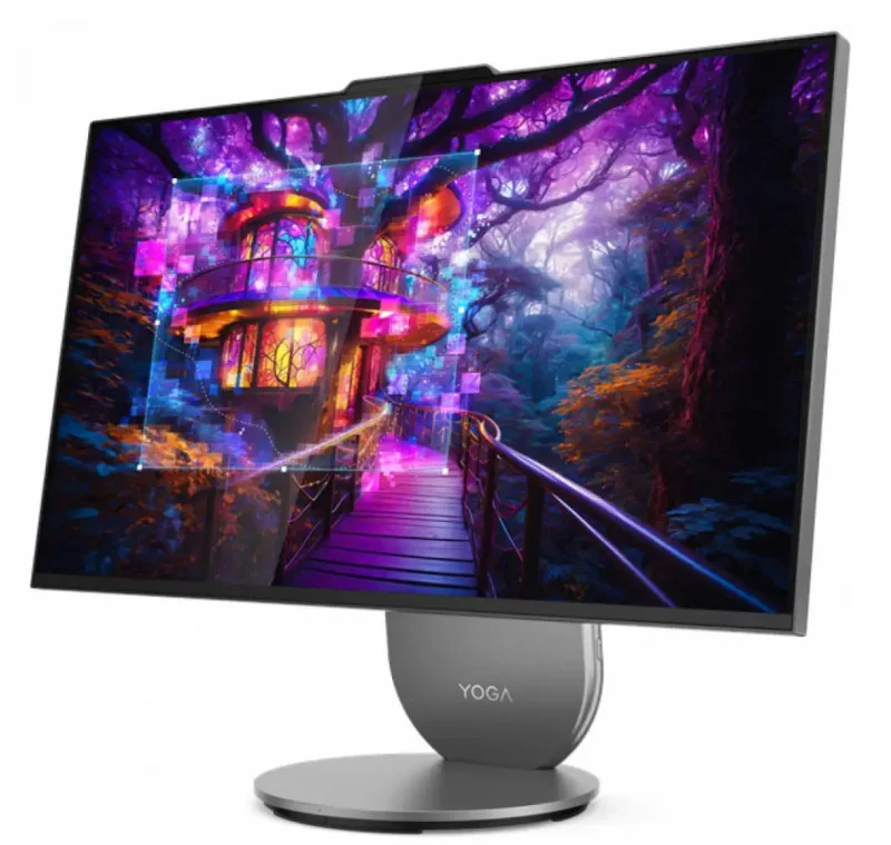 Моноблок Lenovo Yoga AIO 27 2025 / Ultra 9 285H / 32 ГБ / 1 ТБ / Серый