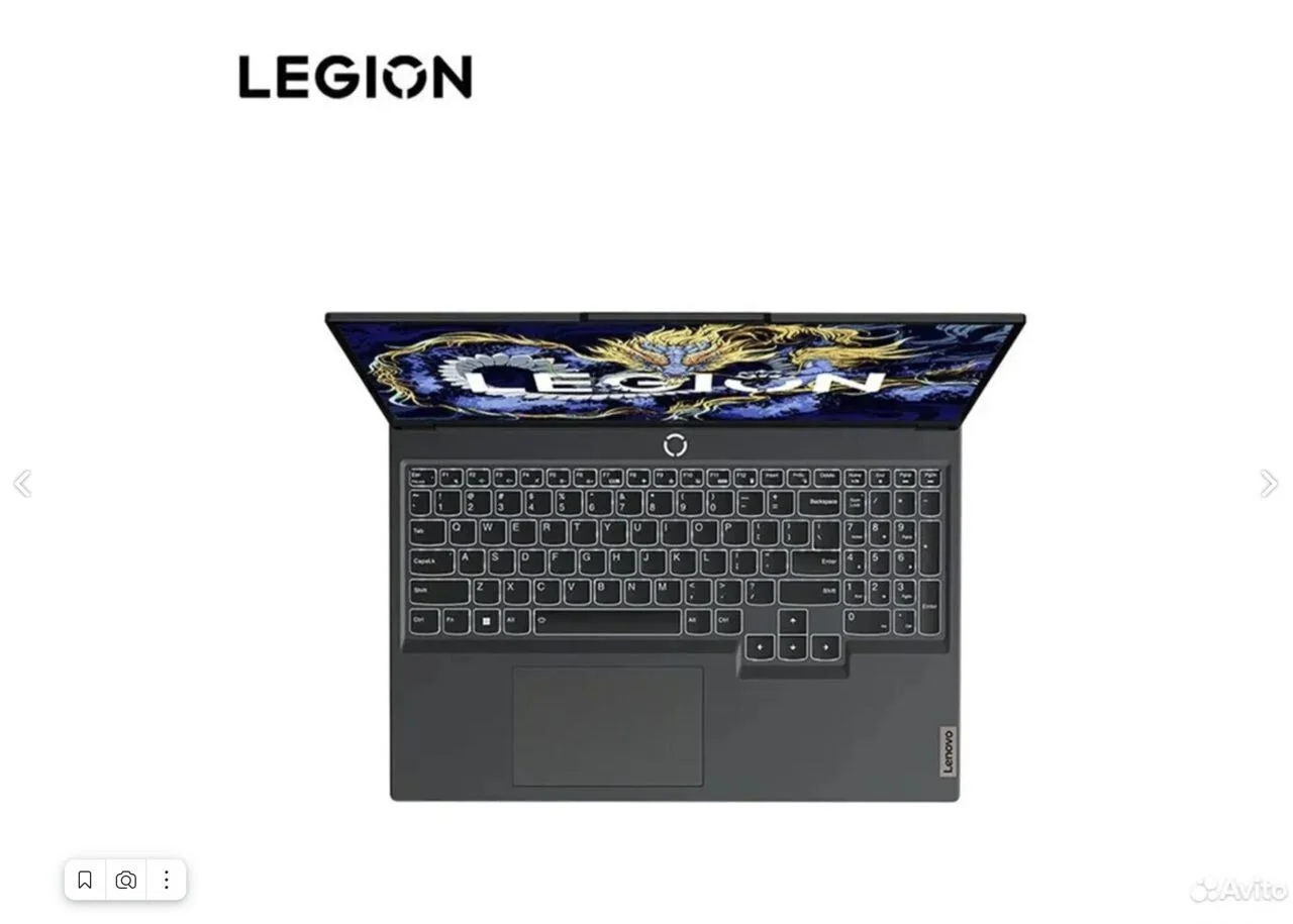 Игровой ноутбук Lenovo Legion Slim 5 (Y7000P) 2024 / i7-14650HX / RTX 4050 / 16 ГБ / 1 ТБ / Серый