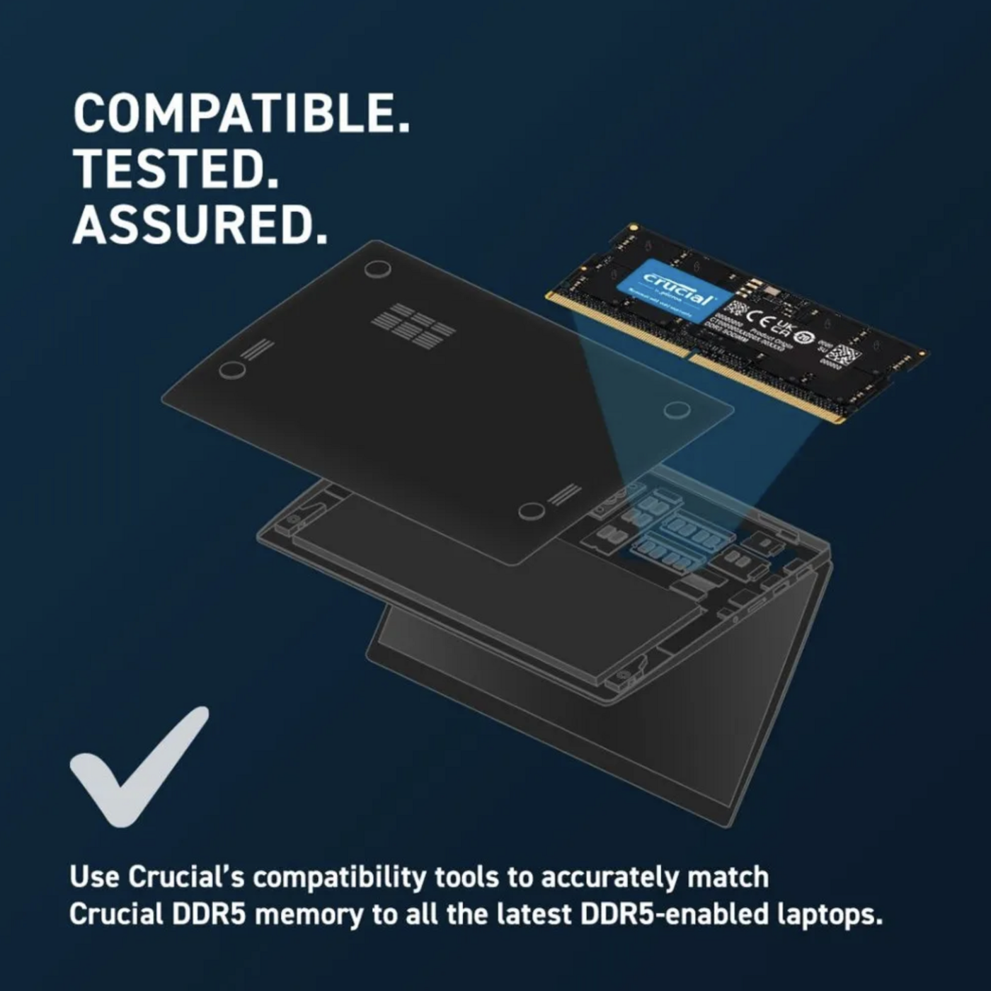 Оперативная память Crucial / DDR5 / 5600MHZ / SODIMM / 24 Гб (ОЗУ)