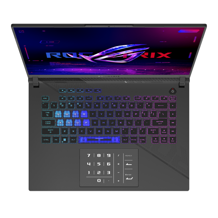 Ноутбук АSUS ROG Strix G16 2024 / i9-14900HX / RTX 4060 / 16 ГБ / 1 ТБ / Черный