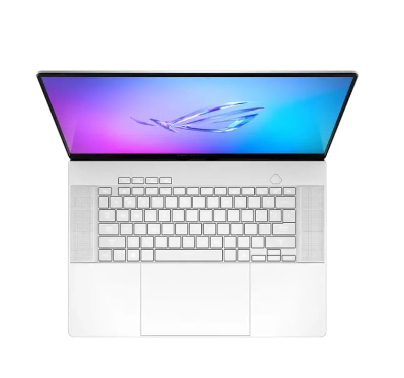 Игровой ноутбук ASUS ROG Zephyrus G16 2025 (ROG Huan 16 Air) / Ultra 9 285H / RTX 5070Ti / 32 ГБ / 1 ТБ / OLED / Бело-серый
