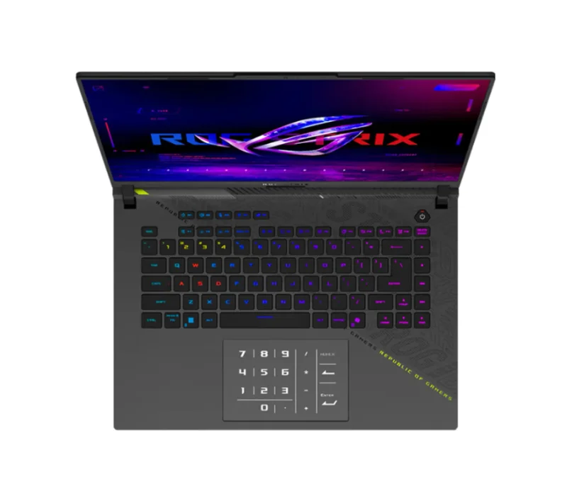 Игровой ноутбук АSUS ROG Strix G16 2025 / R9 9955HX3D / RTX 5070Ti / 16 ГБ / 1 ТБ / Черный