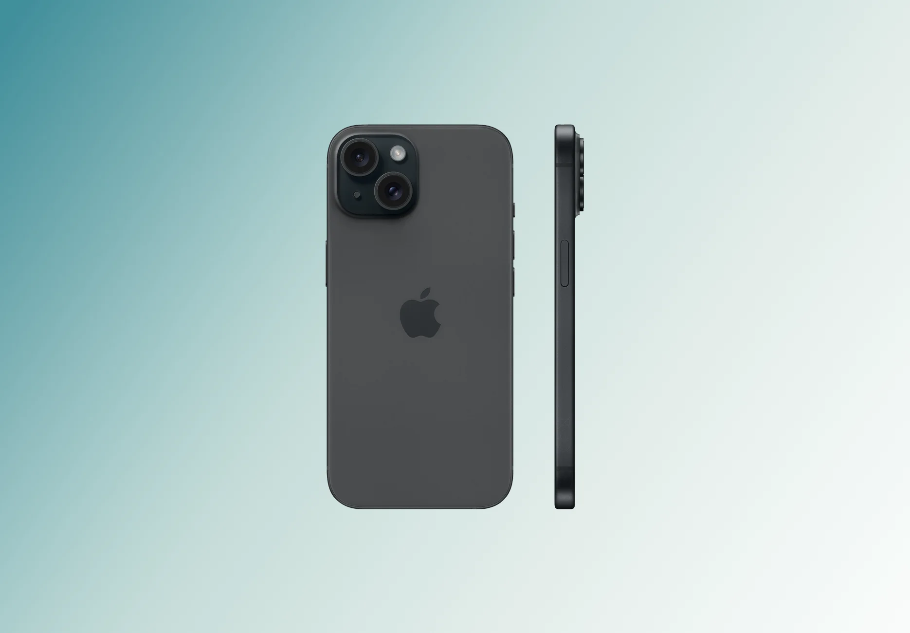 Смартфон Apple iPhone 15 / 128 ГБ / eSIM + eSIM / Черный