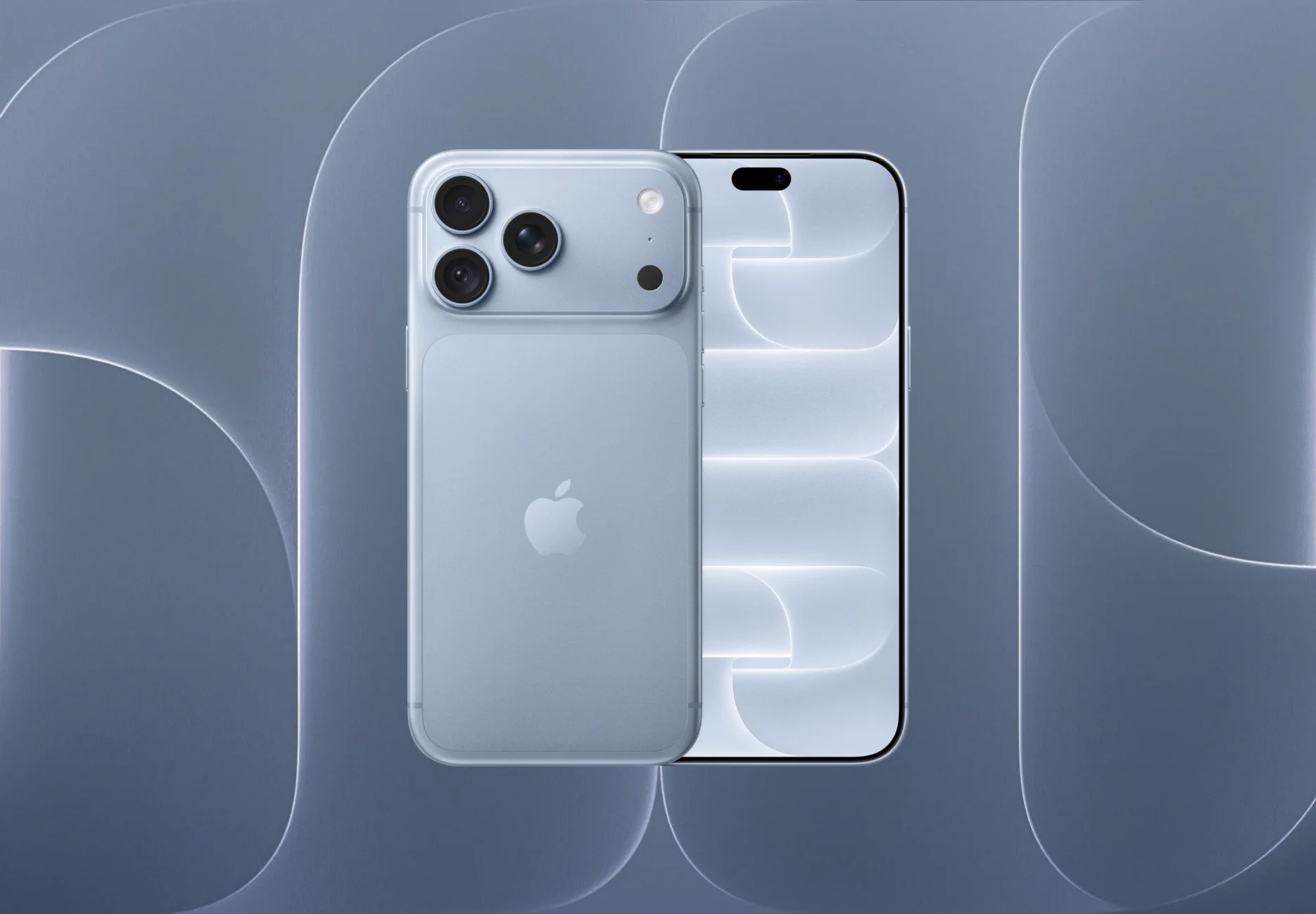 Смартфон Apple iPhone 18 Pro Max / 256 ГБ / eSIM / Голубой