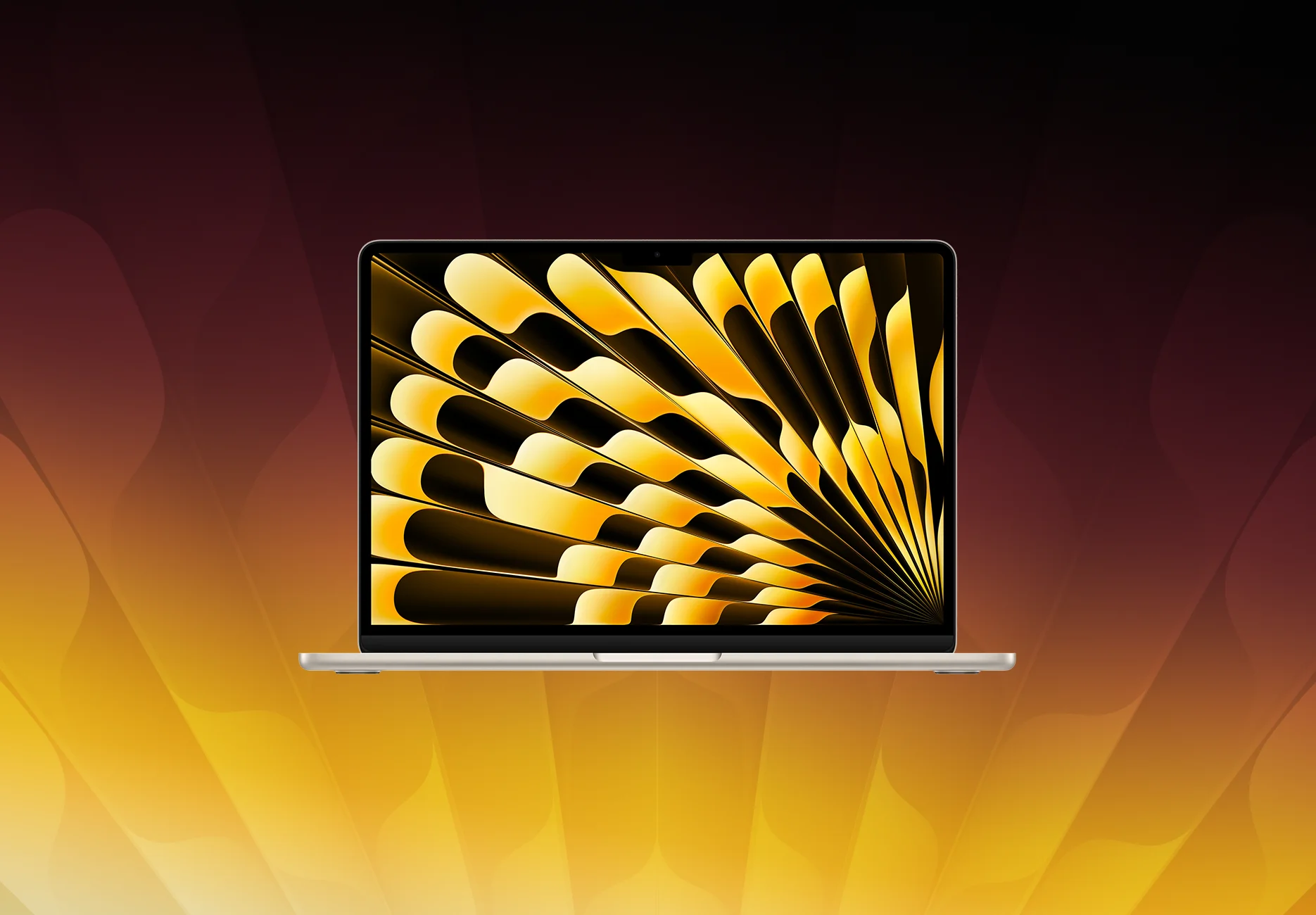 Ноутбук Apple MacBook Air 13 2026 / M5 (10-core CPU, 10-core GPU) / 24 ГБ / 2 ТБ / Кастомная конфигурация / Золотой (Starlight) / Z1L5000Q1