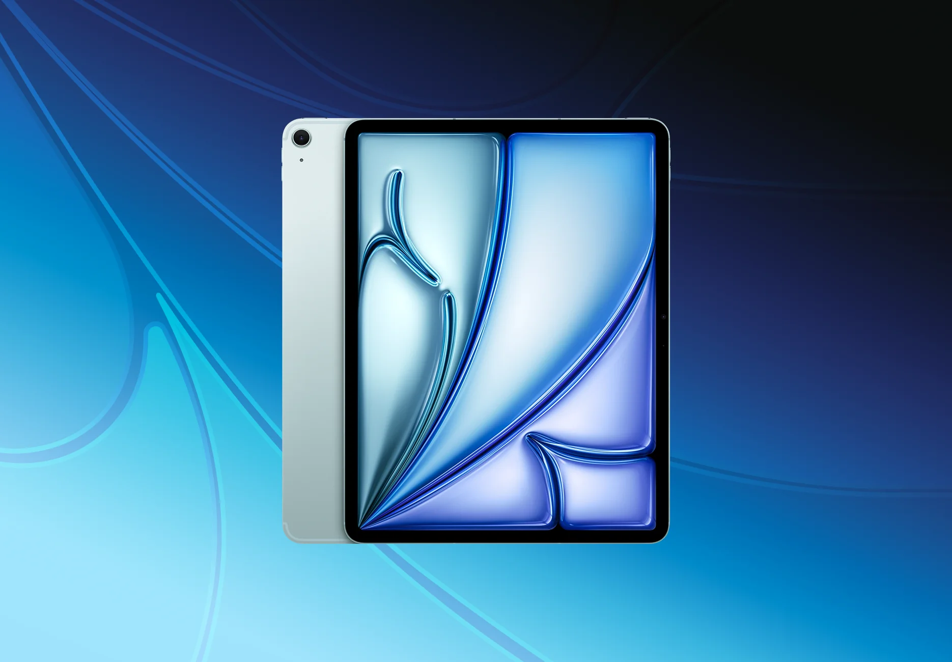 Планшет Apple iPad Air 13 2026 / M4 / 12 ГБ / 256 ГБ / Wi-Fi + Cellular / Голубой