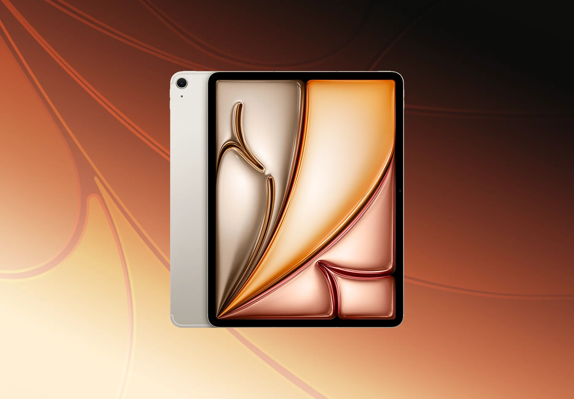 Планшет Apple iPad Air 13 2026 / M4 / 12 ГБ / 256 ГБ / Wi-Fi + Cellular / Золотой