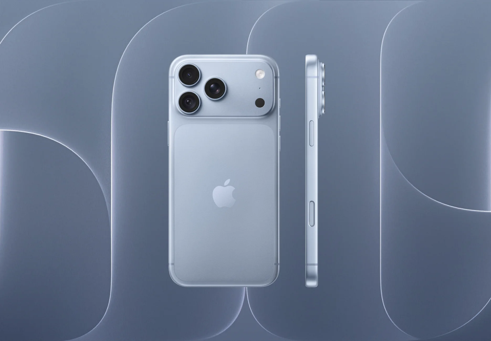 Смартфон Apple iPhone 18 Pro Max / 2 ТБ / Nano SIM + eSIM / Голубой