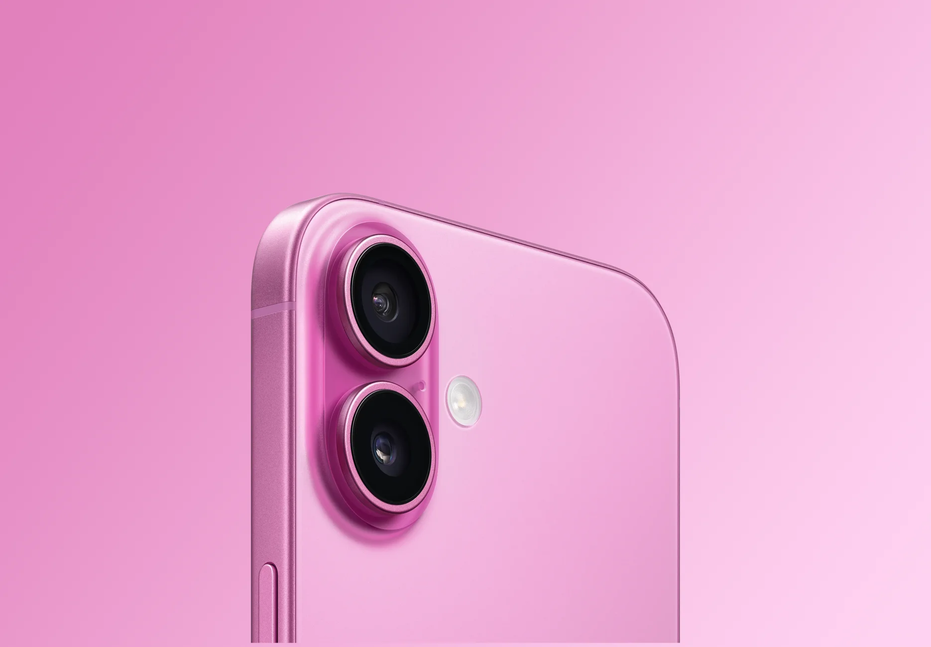 Смартфон Apple iPhone 16 / 128 ГБ / eSIM + eSIM / Розовый
