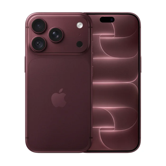 Смартфон Apple iPhone 18 Pro / 256 ГБ / Nano SIM + eSIM / Бордовый