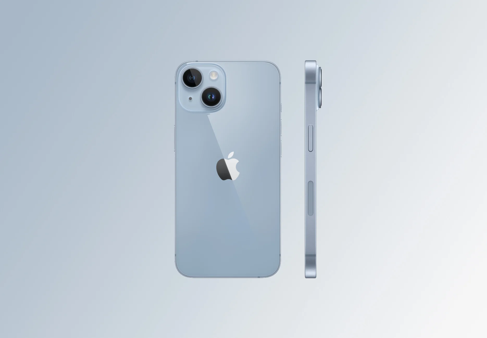 Смартфон Apple iPhone 14 / 128 ГБ / Nano SIM + eSIM / Синий