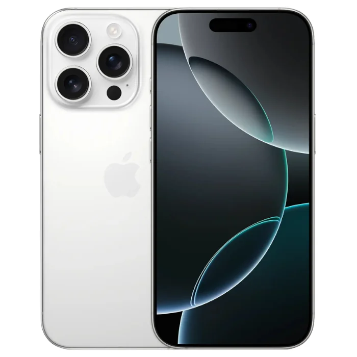 Смартфон Apple iPhone 16 Pro Max / 512 ГБ / Nano SIM + eSIM / Белый титан