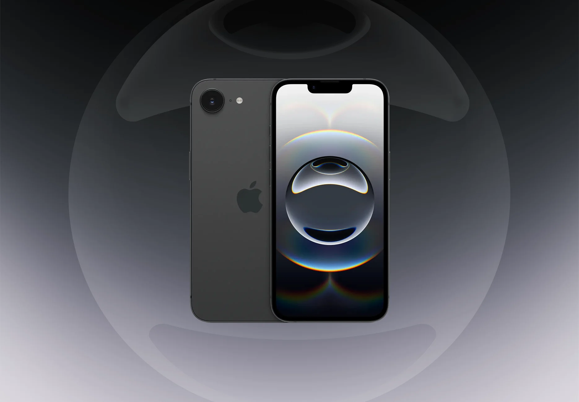 Смартфон Apple iPhone 16e / 256 ГБ / Nano SIM + eSIM / Черный