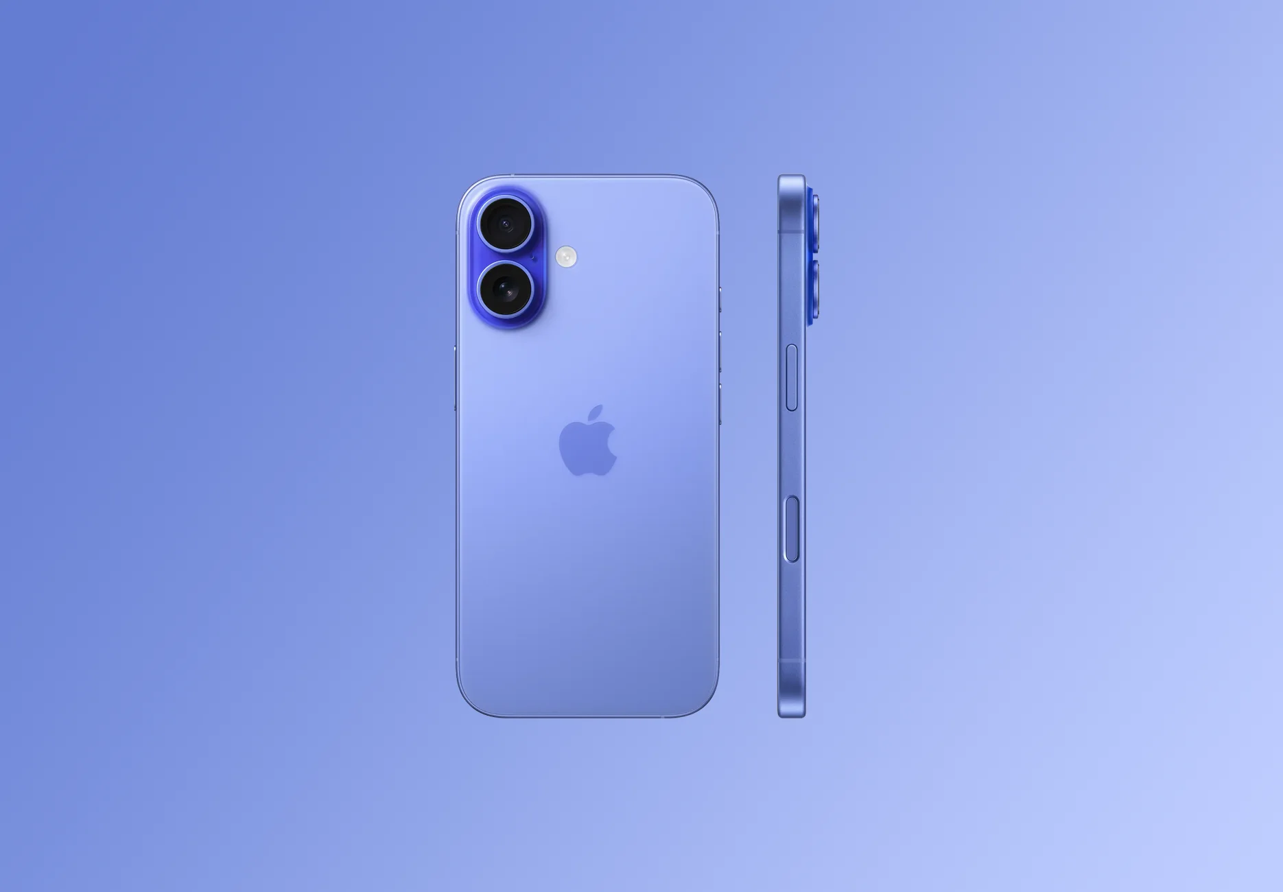 Смартфон Apple iPhone 16 / 128 ГБ / Nano SIM + eSIM / Синий