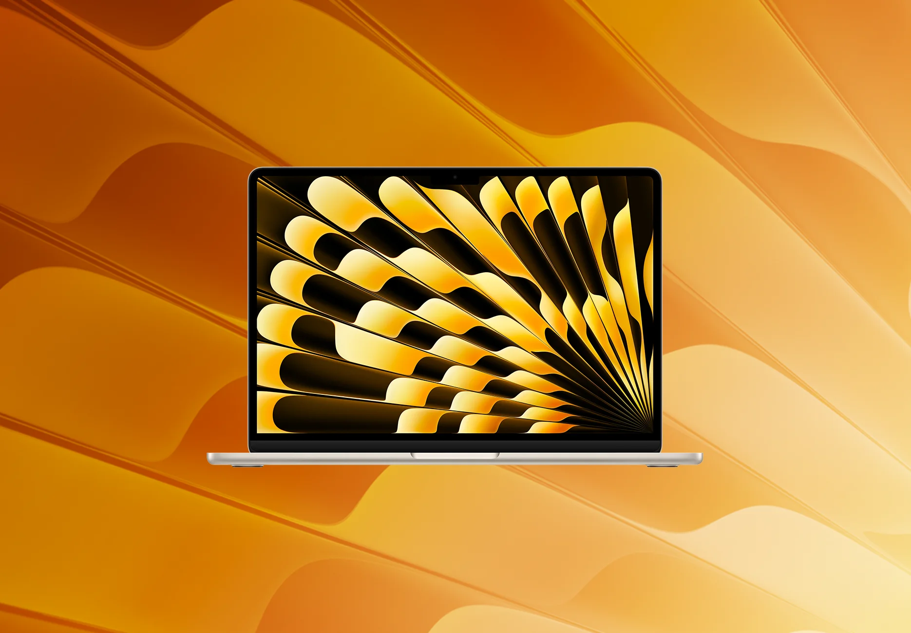 Ноутбук Apple MacBook Air 13 2024 / M4 (10-core CPU, 10-core GPU) / 24 ГБ / 2 ТБ / Кастомная конфигурация / Золотой (Starlight) / Z1CW000WA