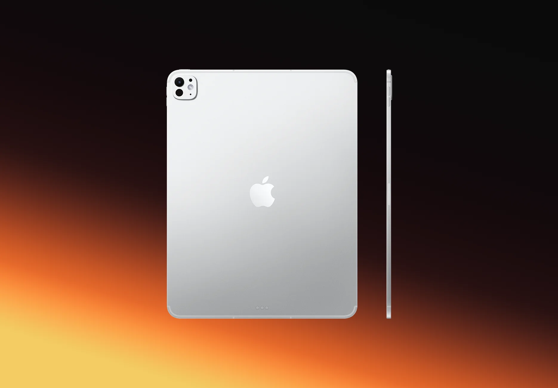 Планшет Apple iPad Pro 13 2025 / M5 / 16 ГБ / 2 ТБ / Wi-Fi + Cellular / Стекло с нанотекстурой / Серебристый
