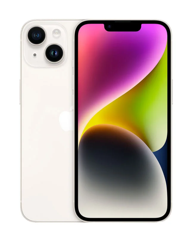 Смартфон Apple iPhone 14 / 512 ГБ / Nano SIM + eSIM / Бежевый