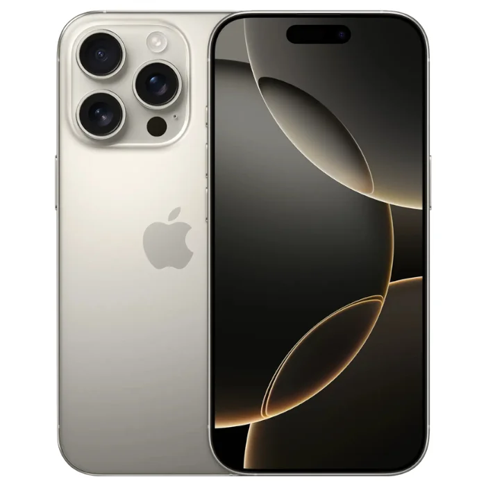 Смартфон Apple iPhone 16 Pro Max / 512 ГБ / eSIM + eSIM / Натуральный титан