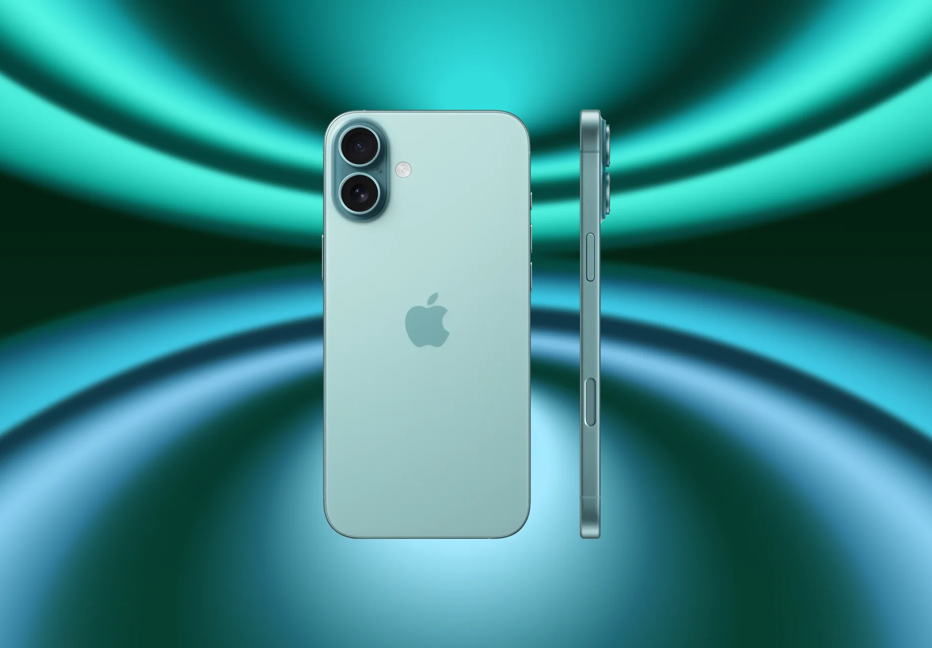 Смартфон Apple iPhone 16 Plus / 128 ГБ / Nano SIM + eSIM / Бирюзовый