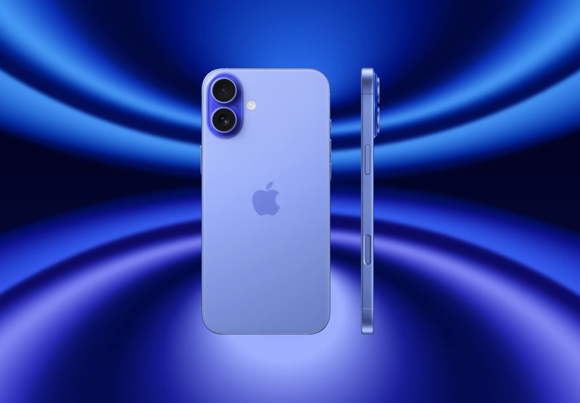 Смартфон Apple iPhone 16 Plus / 128 ГБ / Nano SIM + eSIM / Синий