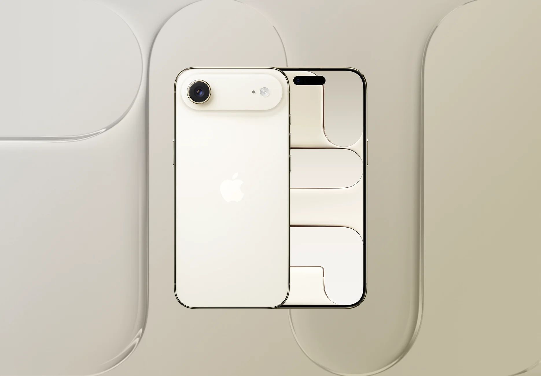 Смартфон Apple iPhone Air / 256 ГБ / eSIM + eSIM / Золотой
