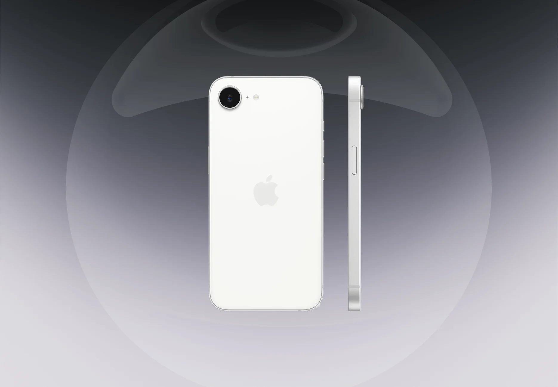 Смартфон Apple iPhone 16e / 256 ГБ / Nano SIM + Nano SIM / Белый