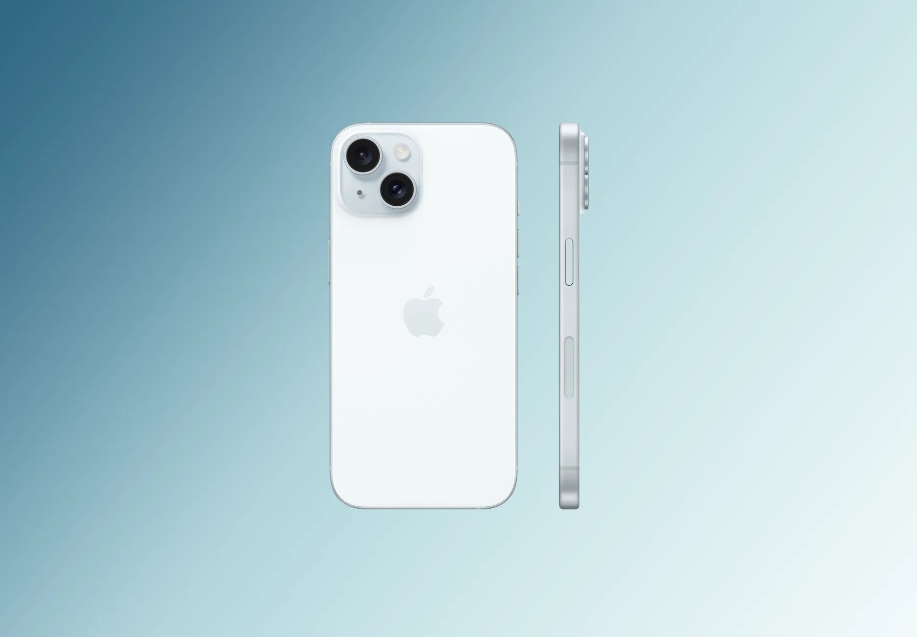 Смартфон Apple iPhone 15 / 128 ГБ / Nano SIM + eSIM / Синий