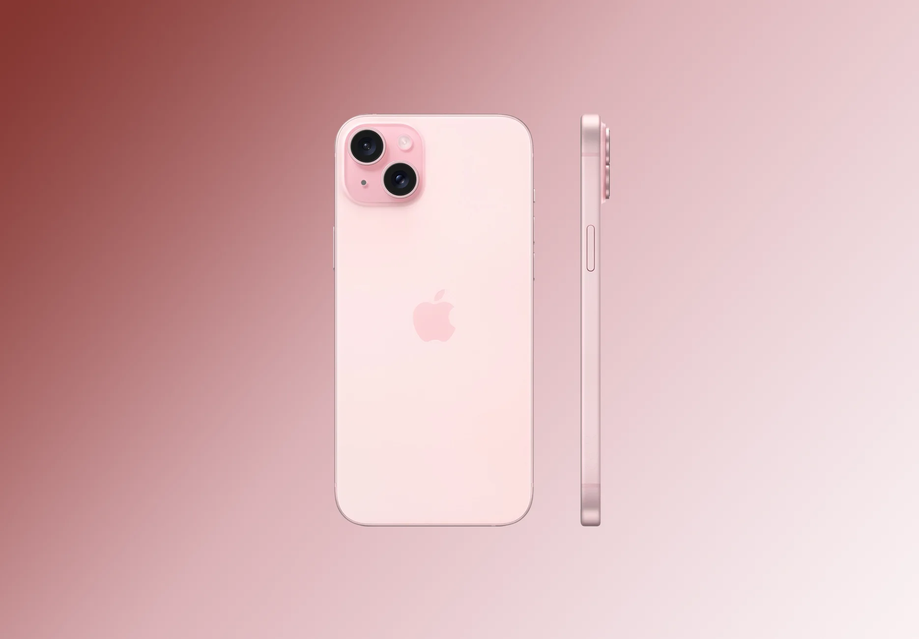 Смартфон Apple iPhone 15 Plus / 128 ГБ / Nano SIM + eSIM / Розовый