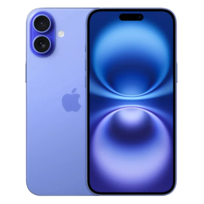 Смартфон Apple iPhone 16 / 128 ГБ / Nano SIM + eSIM / Синий