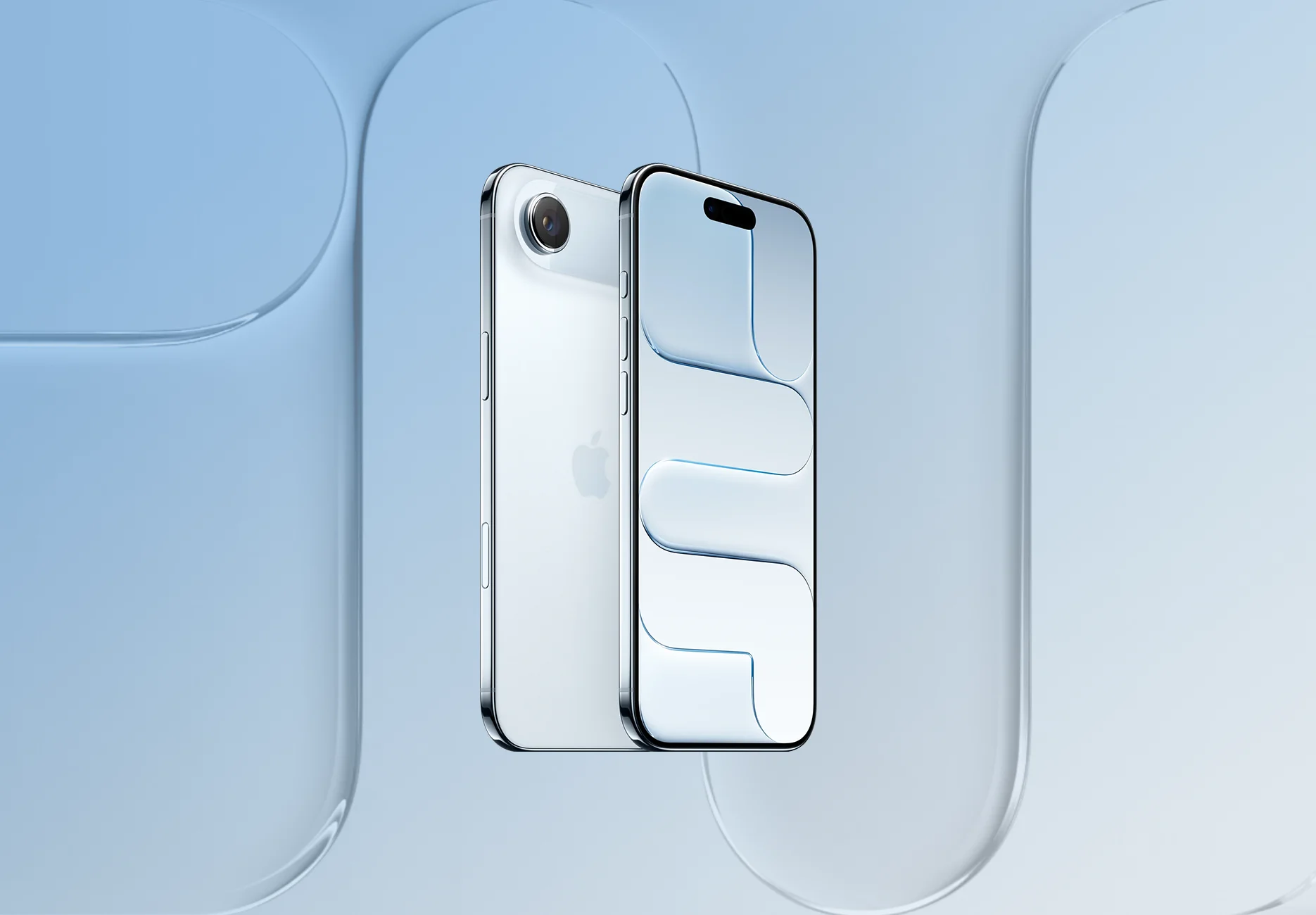 Смартфон Apple iPhone Air / 256 ГБ / eSIM + eSIM / Голубой