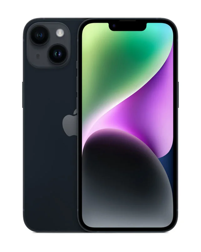 Смартфон Apple iPhone 14 / 512 ГБ / Nano SIM + eSIM / Черный