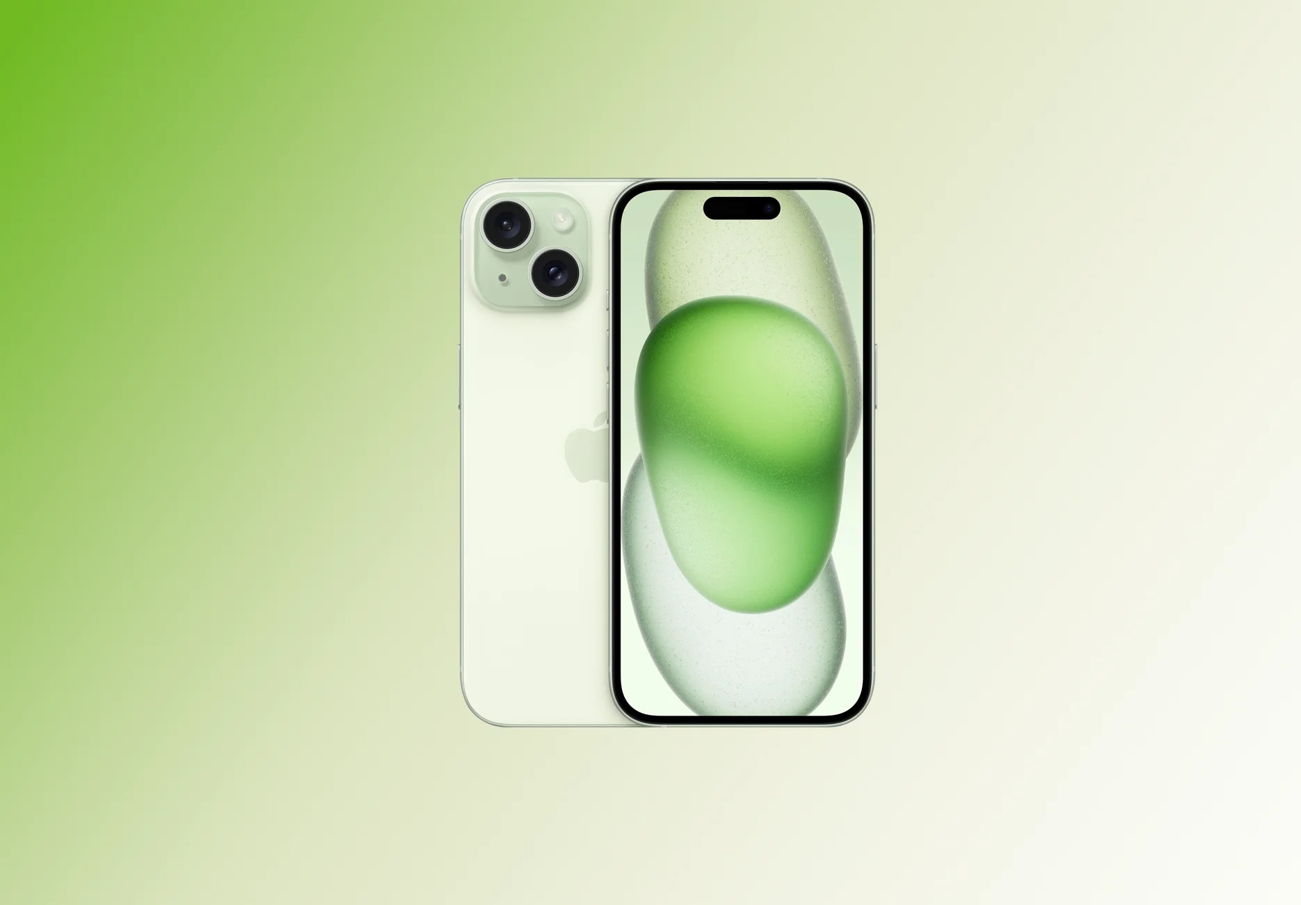 Смартфон Apple iPhone 15 / 512 ГБ / Nano SIM + eSIM / Зеленый