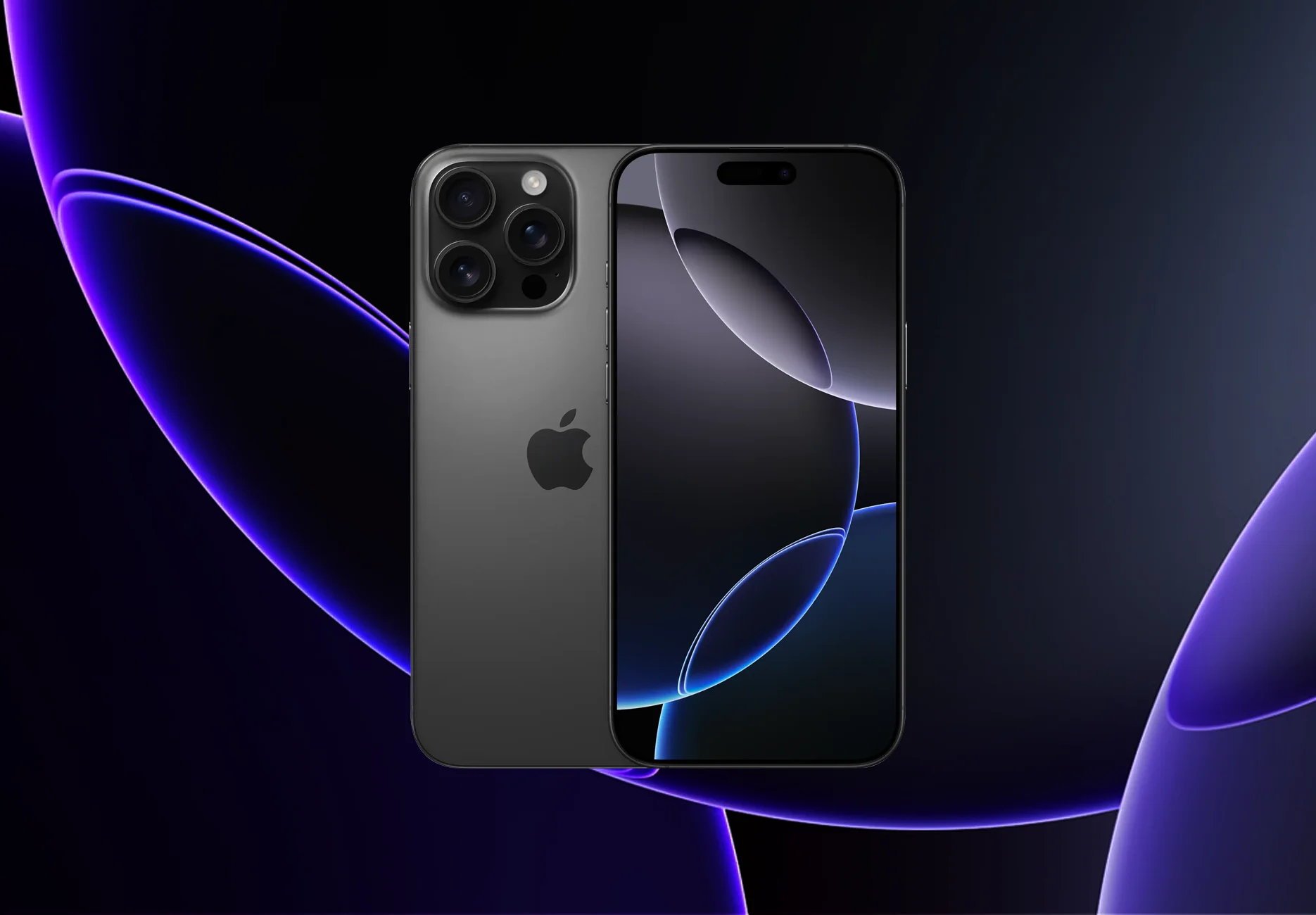 Смартфон Apple iPhone 16 Pro Max / 512 ГБ / eSIM + eSIM / Черный титан