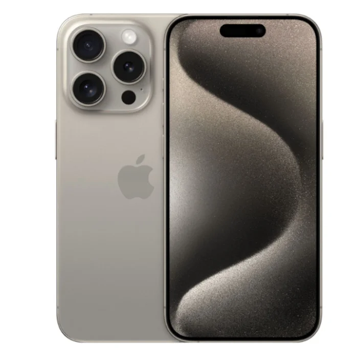 Смартфон Apple iPhone 15 Pro Max / 256 ГБ / eSIM + eSIM / Натуральный титан