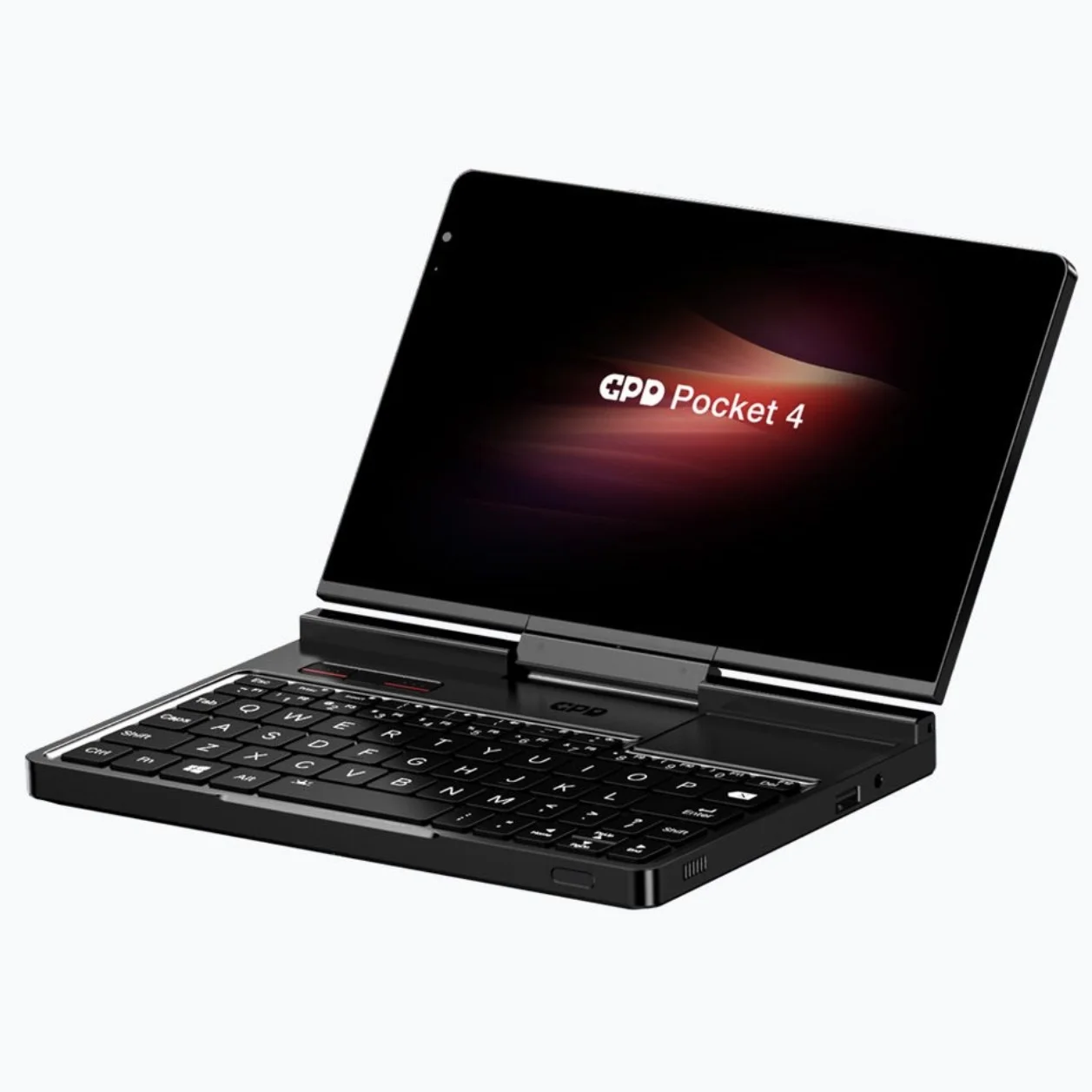 Ноутбук GPD Pocket 4 2024 / R7 8840U / 16 ГБ / 1 ТБ / Сенсорный / Черный