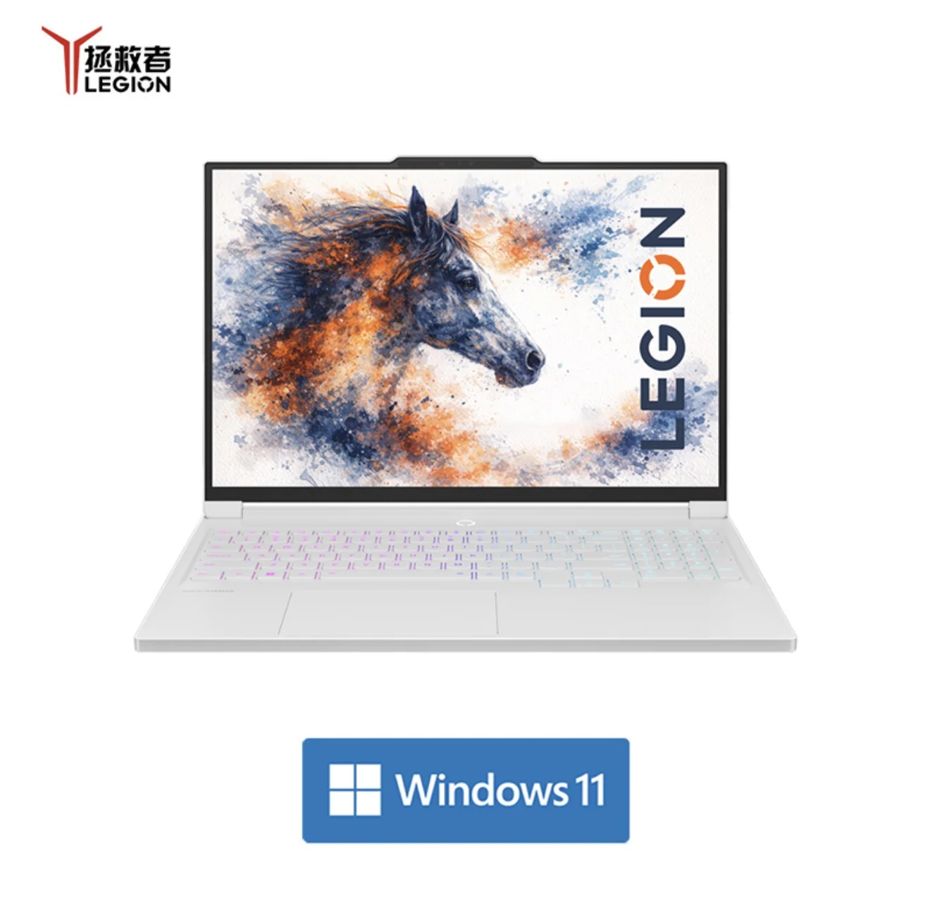 Игровой ноутбук Lenovo Legion 7i (Y9000X) 2026 / Ultra 9 290HX Plus / RTX 5070 / 32 ГБ / 1 ТБ / OLED / Белый