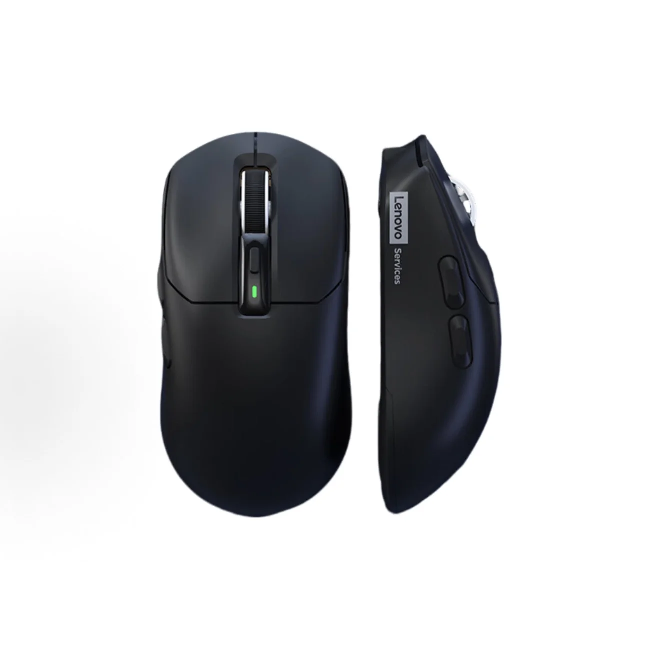Мышь беспроводная Lenovo M322 / Bluetooth 5.0 + 2,4 ГГц + проводное подключение / Черная