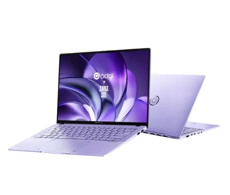 Ноутбук ASUS Adolbook 14 Air x Anna Sui 2025 / R9 8945H / 32 ГБ / 1 ТБ / OLED / Фиолетовый