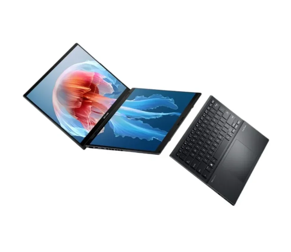 Ноутбук ASUS Zenbook DUO 2025 / Ultra 9 285H / 32 ГБ / 1 ТБ / OLED / Черный