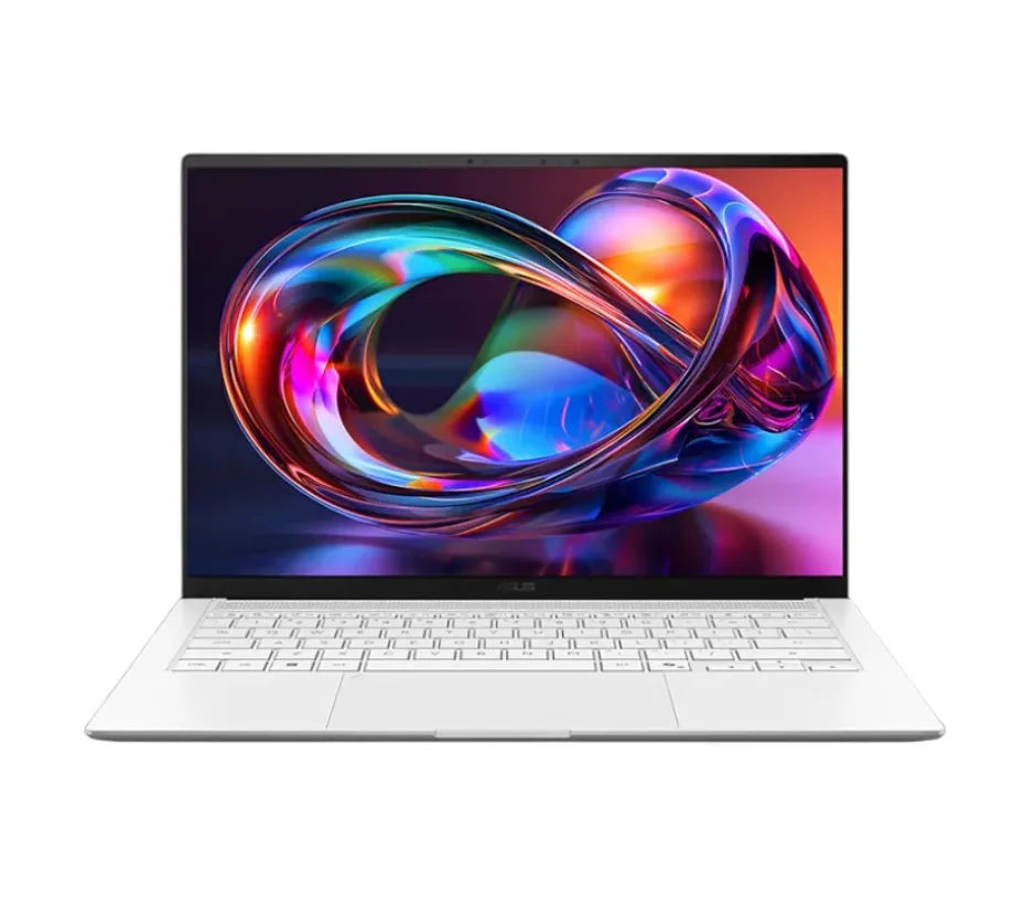 Ноутбук ASUS Zenbook S14 (14 Air) 2026 / Ultra 9 386H / 32 ГБ / 1 ТБ / OLED / Белый