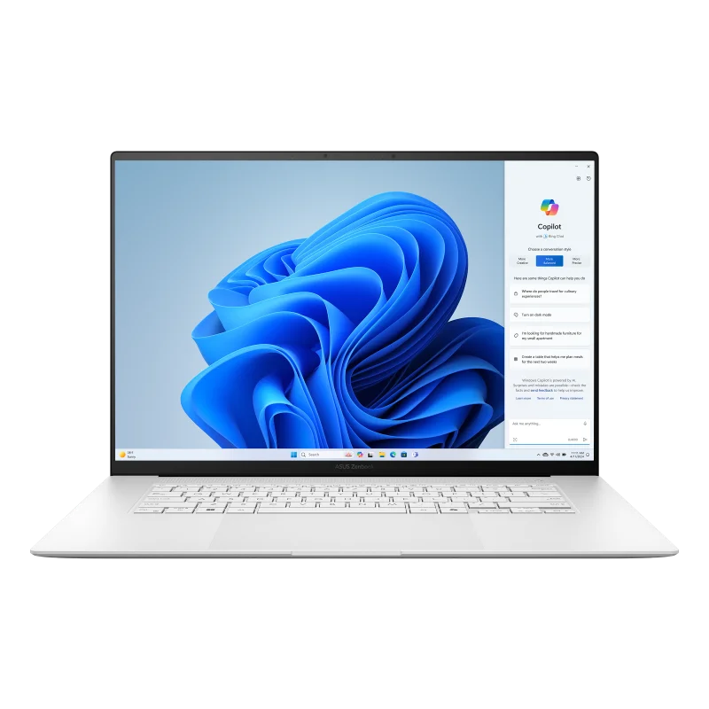Ноутбук ASUS Zenbook S16 (16 Air) 2024 / Ultra 7 258V / 32 ГБ / 1 ТБ / OLED / Белый