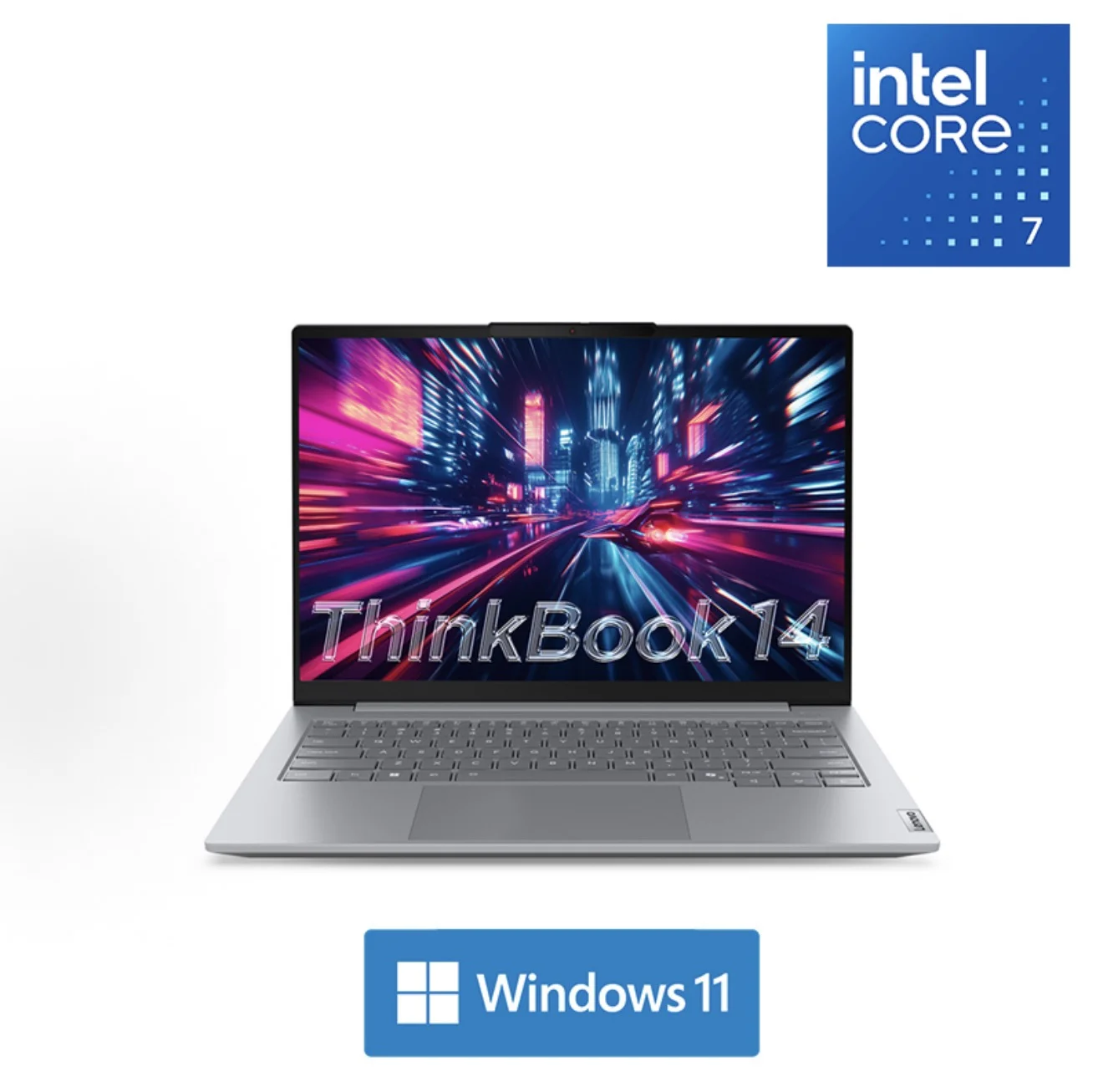 Ноутбук Lenovo ThinkBook 14 2025 / Core 7 250H / 16 ГБ / 1 ТБ / FHD / 60 Гц / Серый