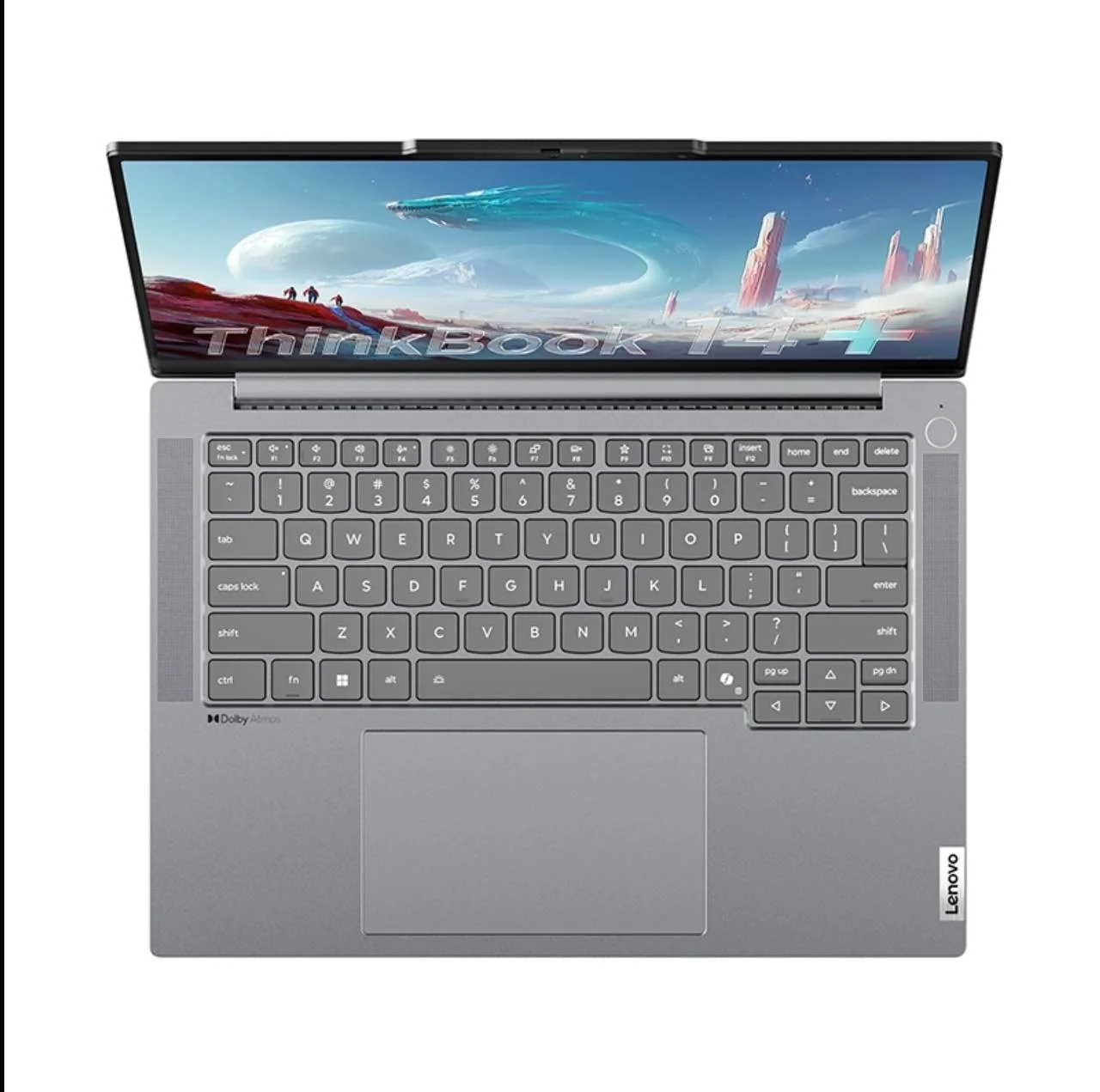 Ноутбук Lenovo ThinkBook 14+ 2025 / Ryzen AI 7 H 255 / 24 ГБ / 512 ГБ / Серый