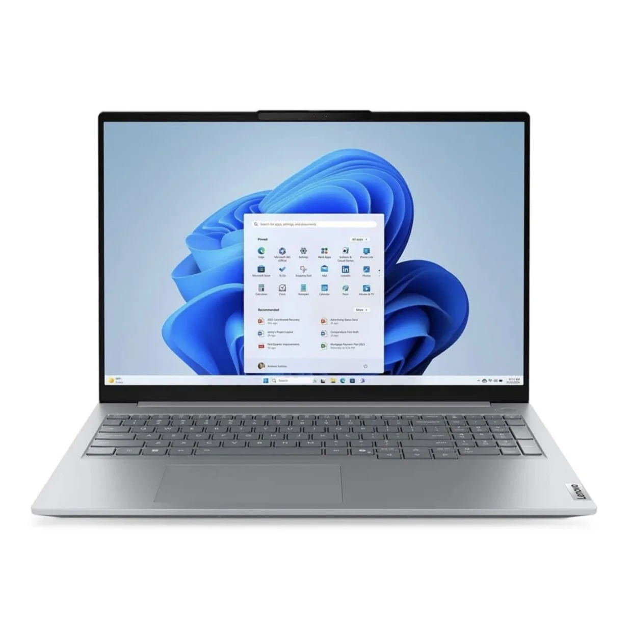 Ноутбук Lenovo ThinkBook 16 2024 / Ultra 9 185H / 32 ГБ / 1 ТБ / Серый