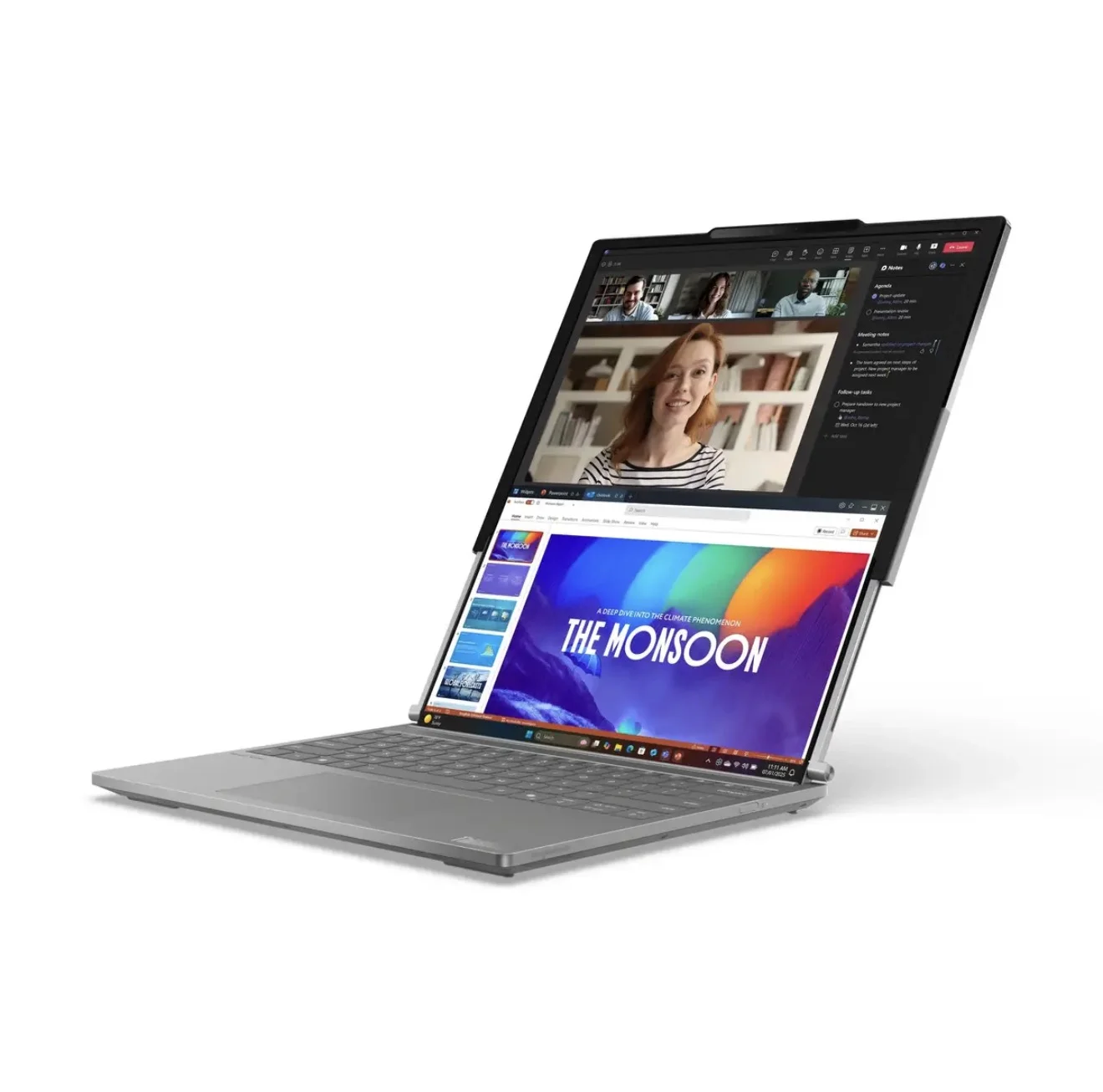 Ноутбук Lenovo ThinkBook Plus G6 Rollable AI 2025 / Ultra 7 258V / 32 ГБ / 1 ТБ / OLED / Серый